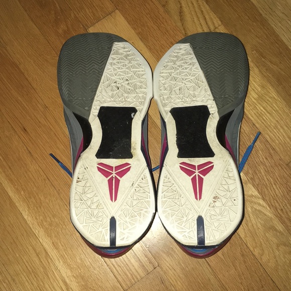 Rare Men’s Nike Grey Kobe VII Fireberry size 13 - Picture 4 of 4